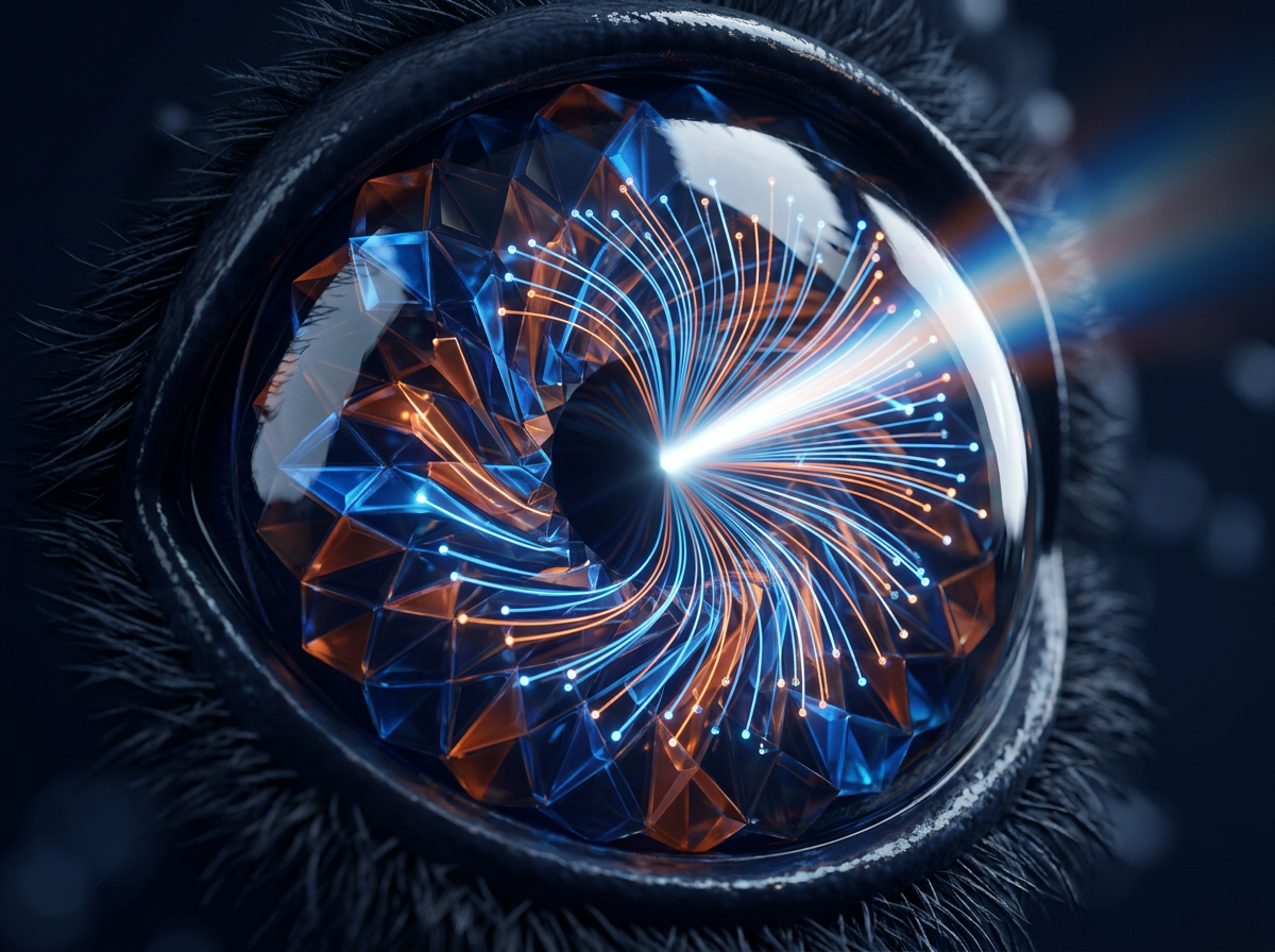 3D AI brain with citation cards